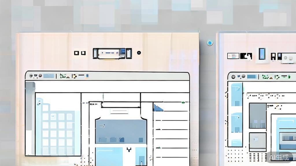"High-quality business illustration regarding AI drawing tool comparison, minimal flat design"