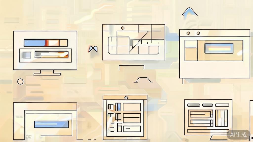Flat vector illustration of common errors in digital applications, minimalist design