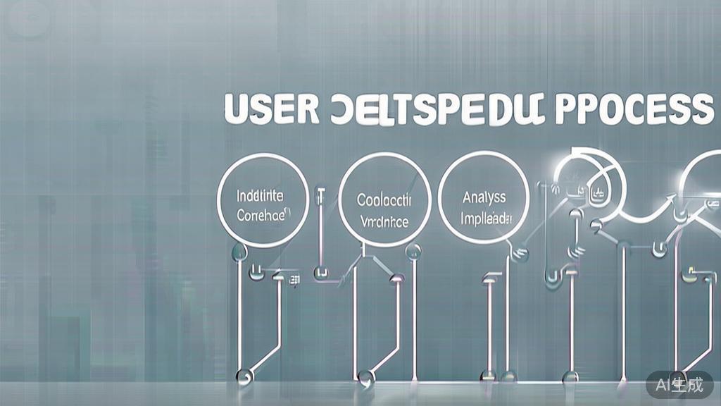 High-quality business illustration depicting user feedback process, minimal flat design