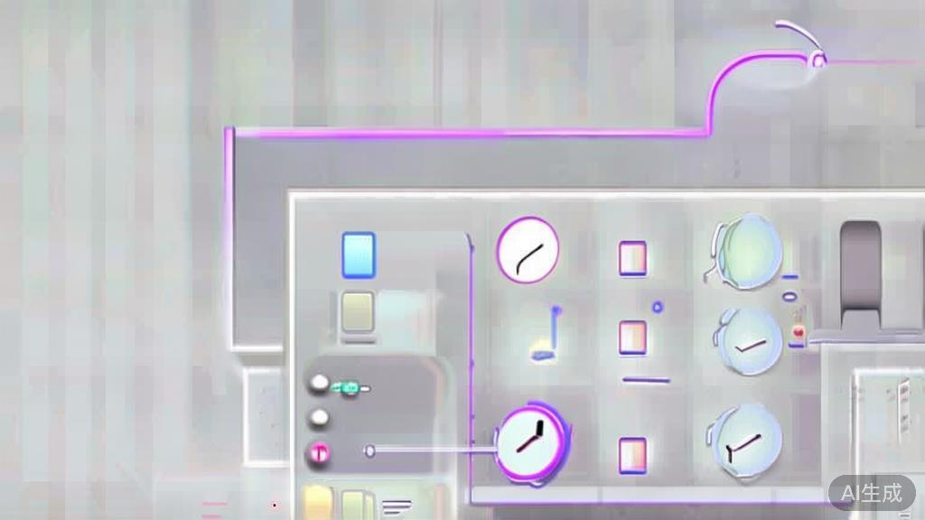 High-quality illustration showcasing the selection process of AI drawing tools, minimal flat design