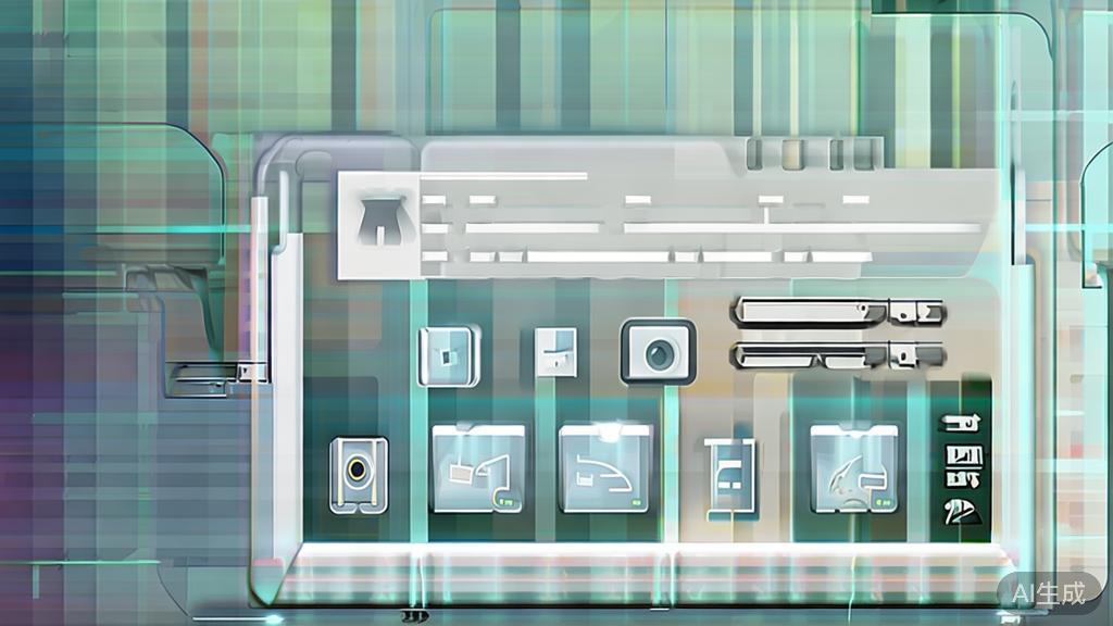 High-quality business illustration regarding the challenges of image generation tools, minimal flat design