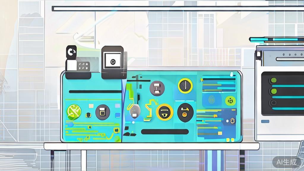 High-quality business illustration regarding creativity in AI tools, minimal flat design