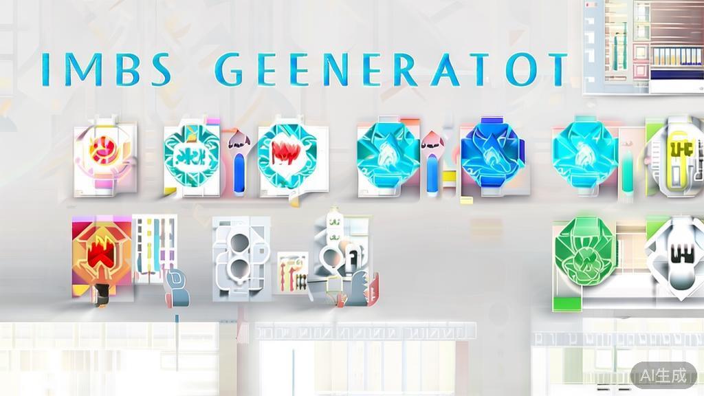 High-quality business illustration showcasing image generation tips, minimal flat design