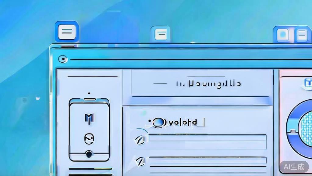 Flat vector illustration of downloading an APK, dashboard style, soft blue gradient