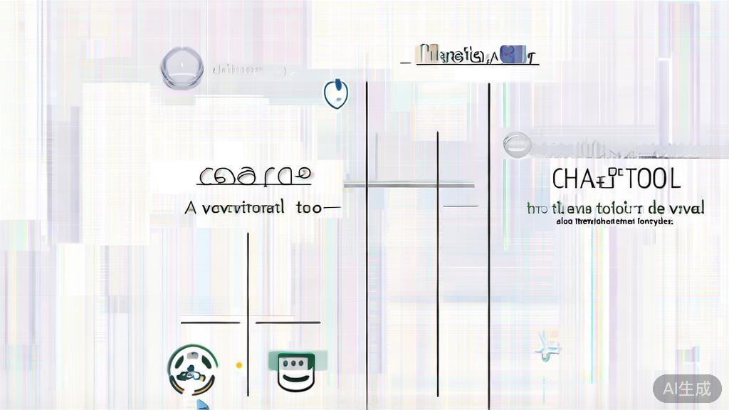 "Comparison chart of ChatGPT and traditional chat tools, minimal flat design"