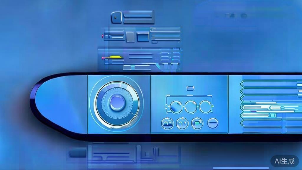 Flat vector illustration of user interface settings, dashboard style, soft blue gradient