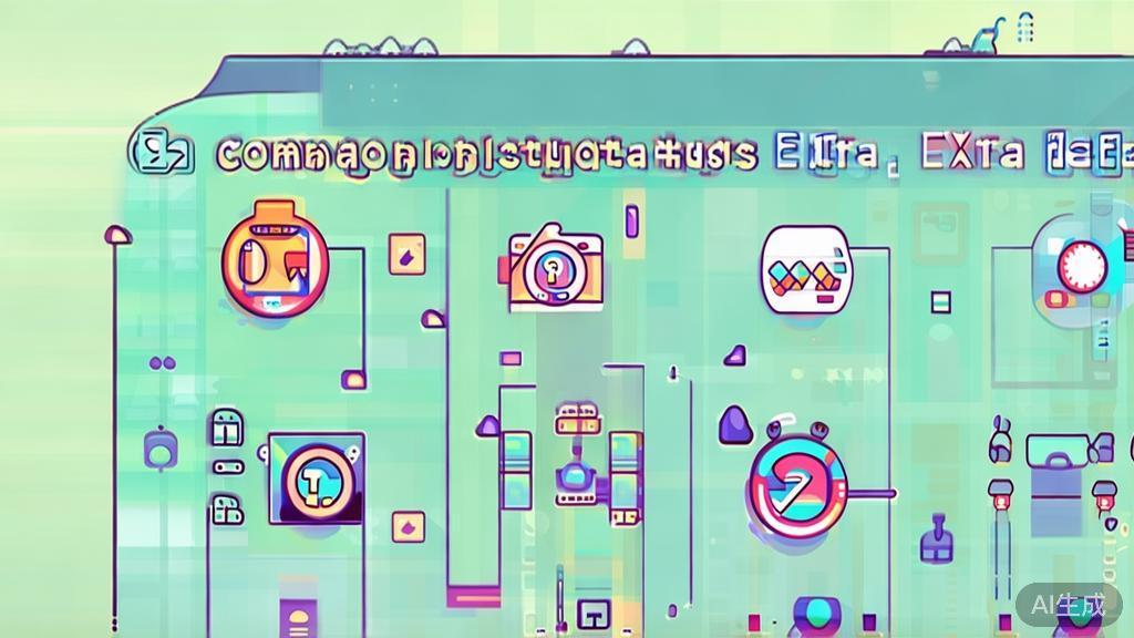 Flat vector illustration of EXIF data misconceptions, dashboard style, soft blue gradient