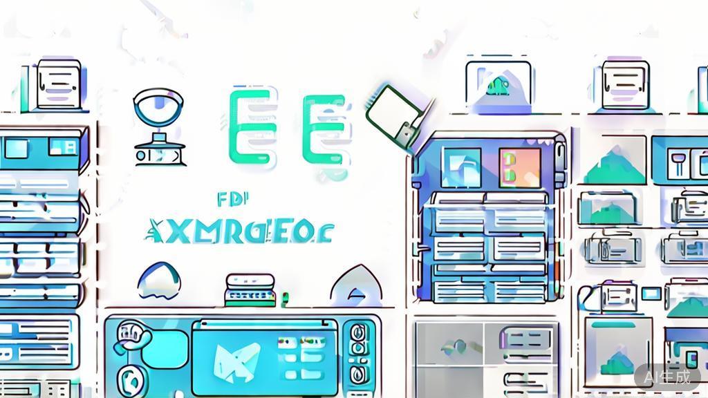 Flat vector illustration of tools for managing EXIF data, high quality