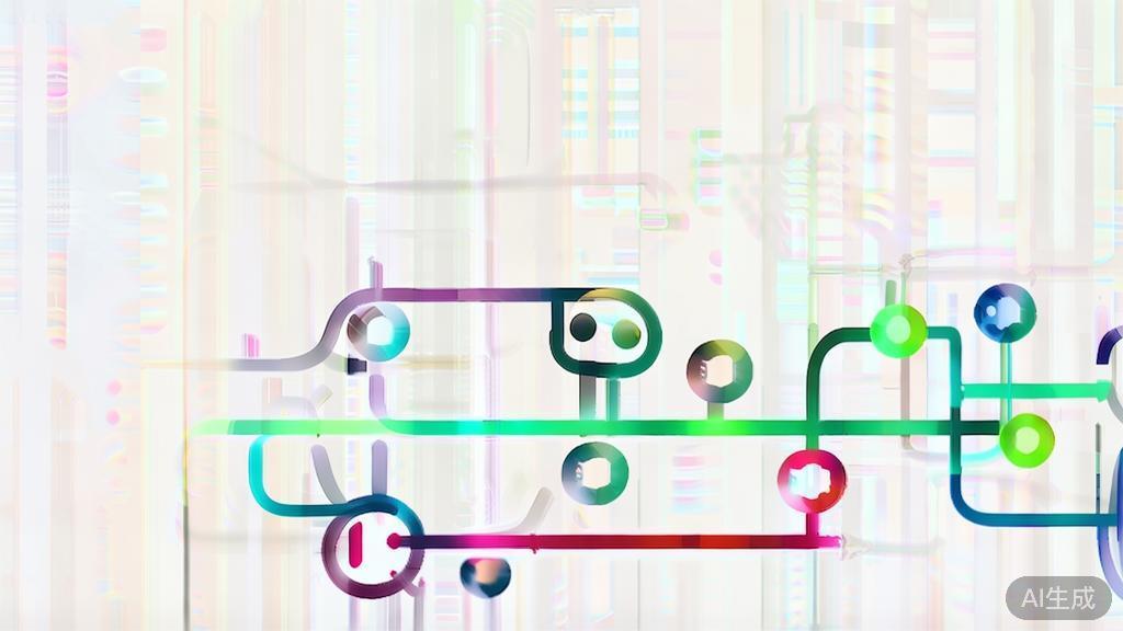 "High-quality business illustration regarding API interoperability, minimal flat design"