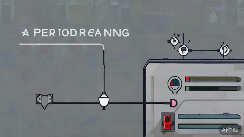 High-quality business illustration regarding API error handling, minimal flat design