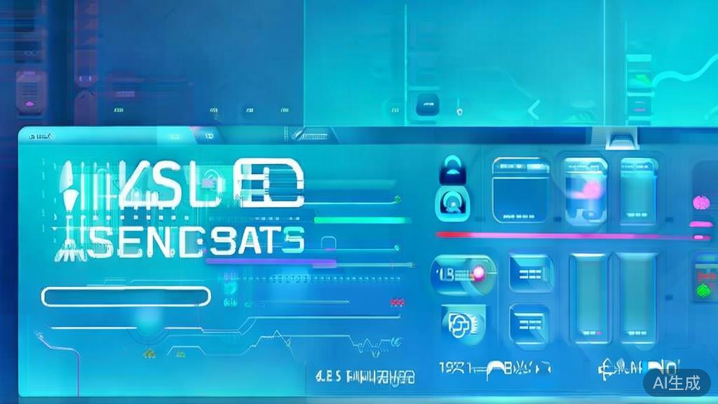 Flat vector illustration of tokenized assets concept, dashboard style, soft blue gradient