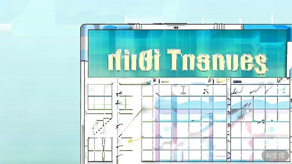 Flat vector illustration of basic drawing techniques, dashboard style, soft blue gradient