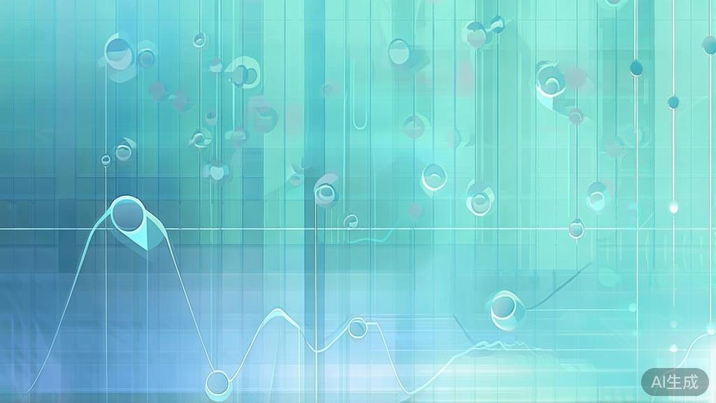 "Flat vector illustration depicting long-term investment planning, soft blue gradient"
