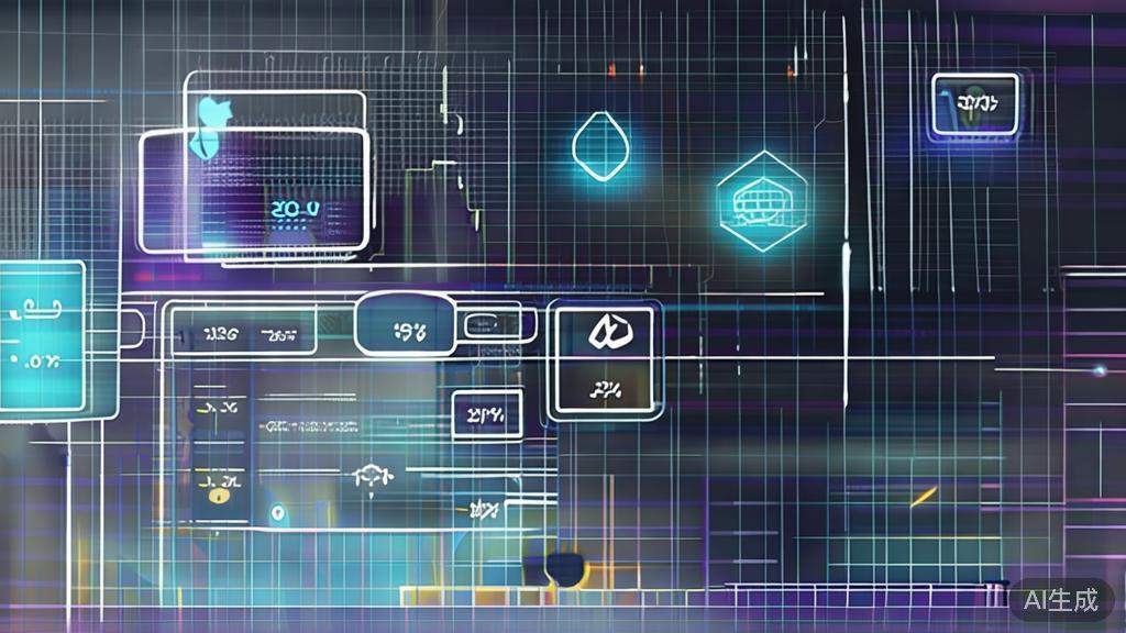 "High-quality illustration representing user experience in AI token market, minimal flat design"