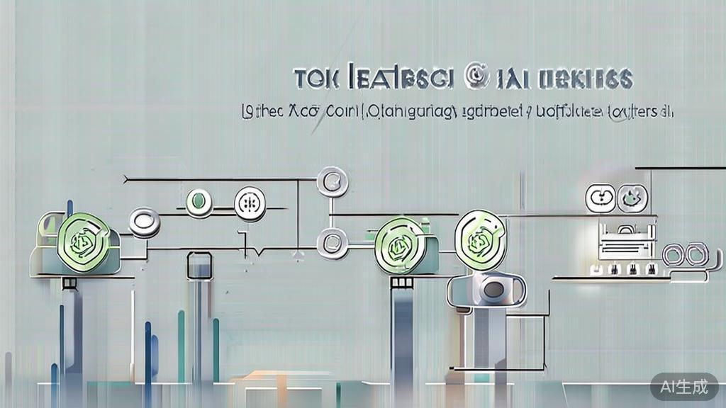 "High-quality business illustration regarding token issuance platforms, showcasing ICO and IEO concepts, minimal flat design"