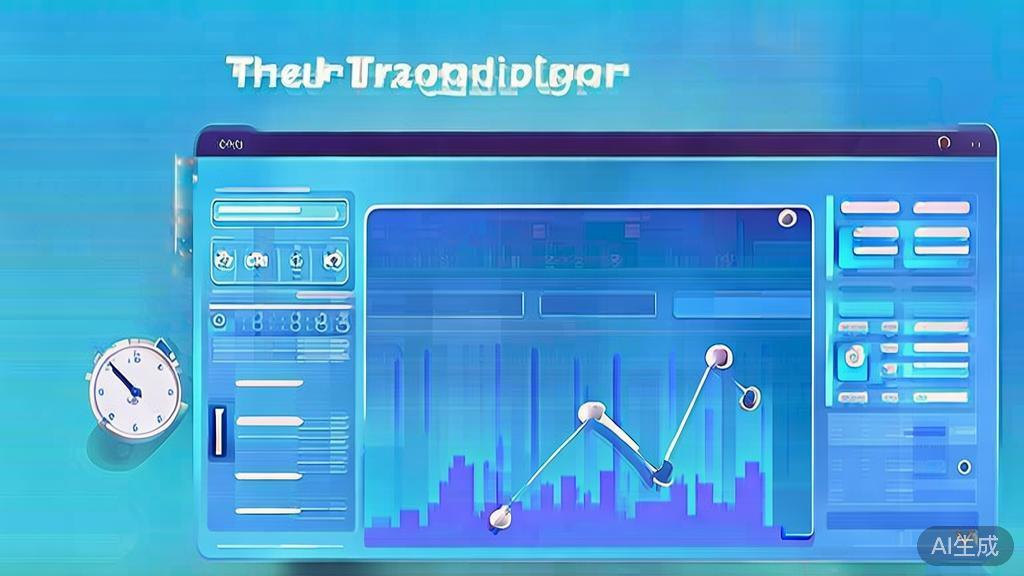 Flat vector illustration of preparation for Token trading, dashboard style, soft blue gradient